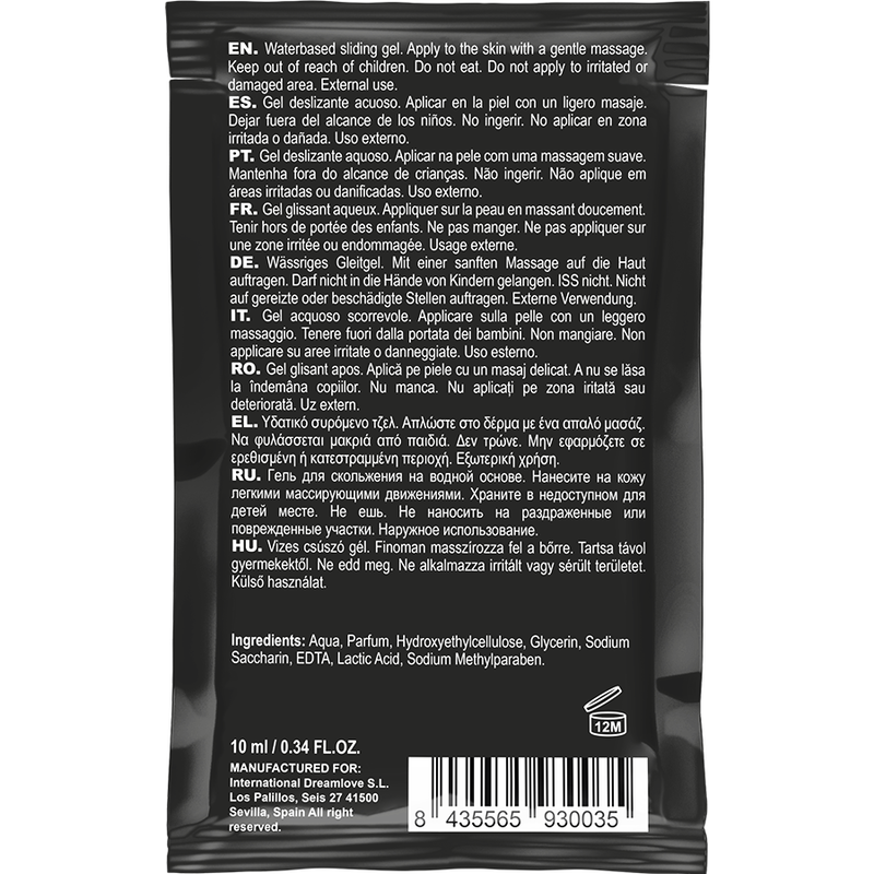 Lubrificante Comestível de Morango 10ml