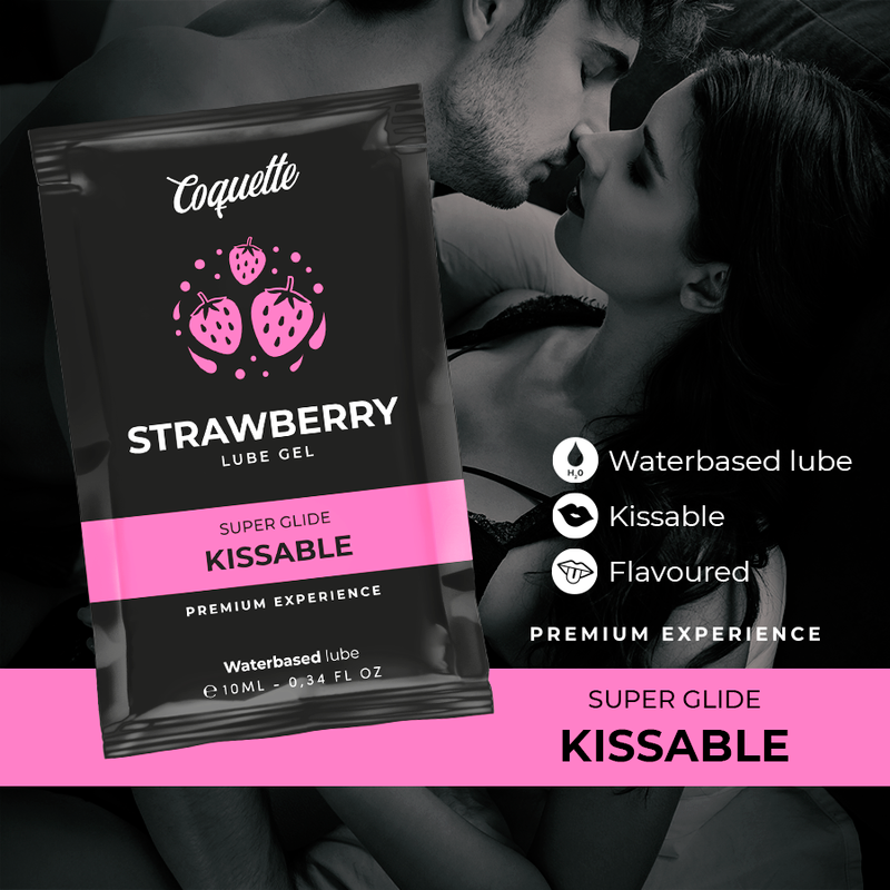 Lubrificante Comestível de Morango 10ml