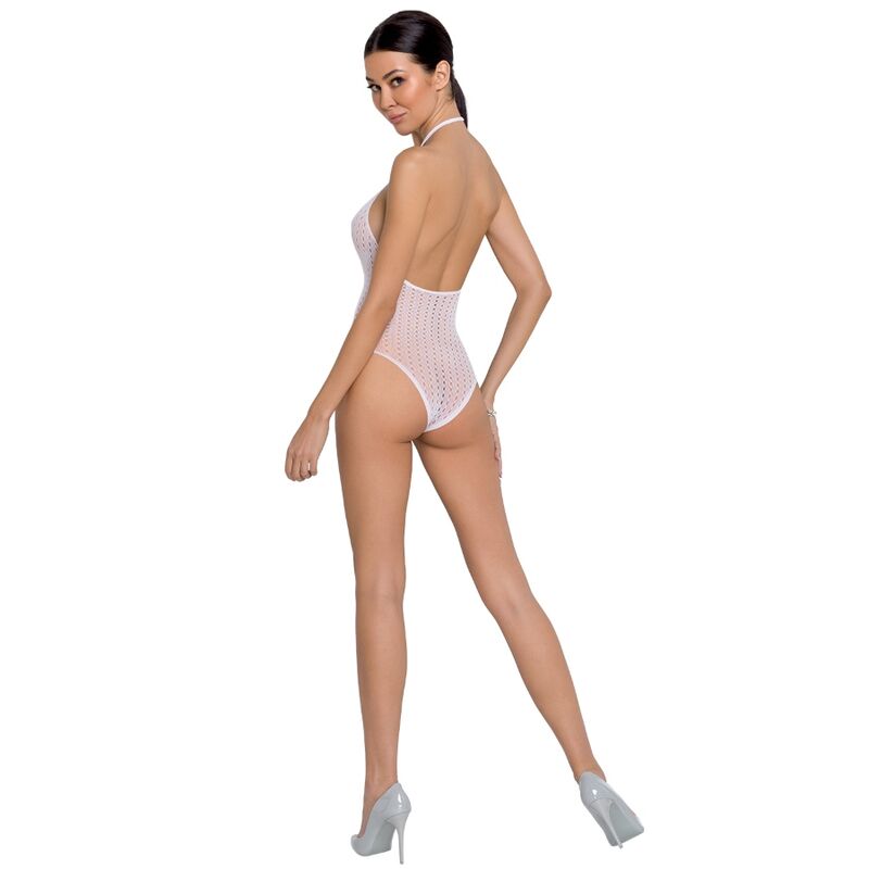 White BS088 Bodystocking One Size
