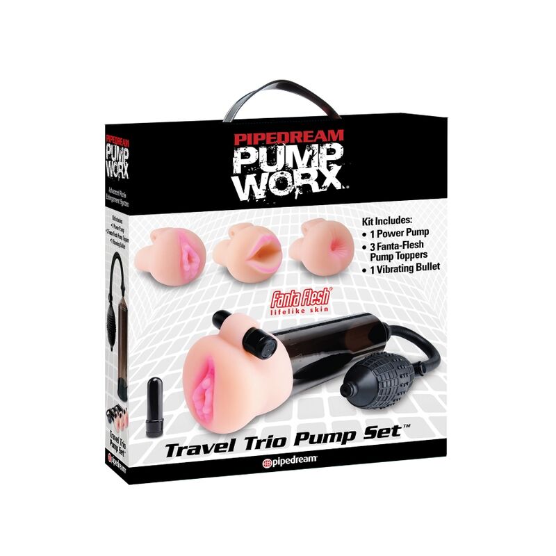 Travel Trio Intimate Pump Set