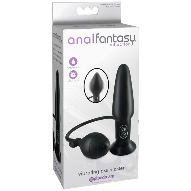 Inflatable Anal Vibrating Plug