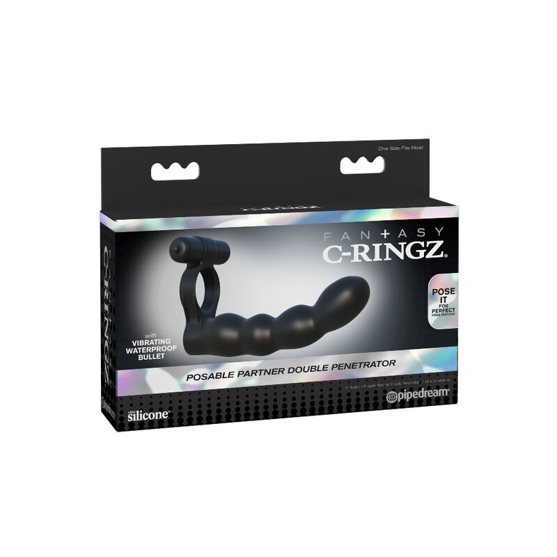 Posable Double Penetration Sex Toy