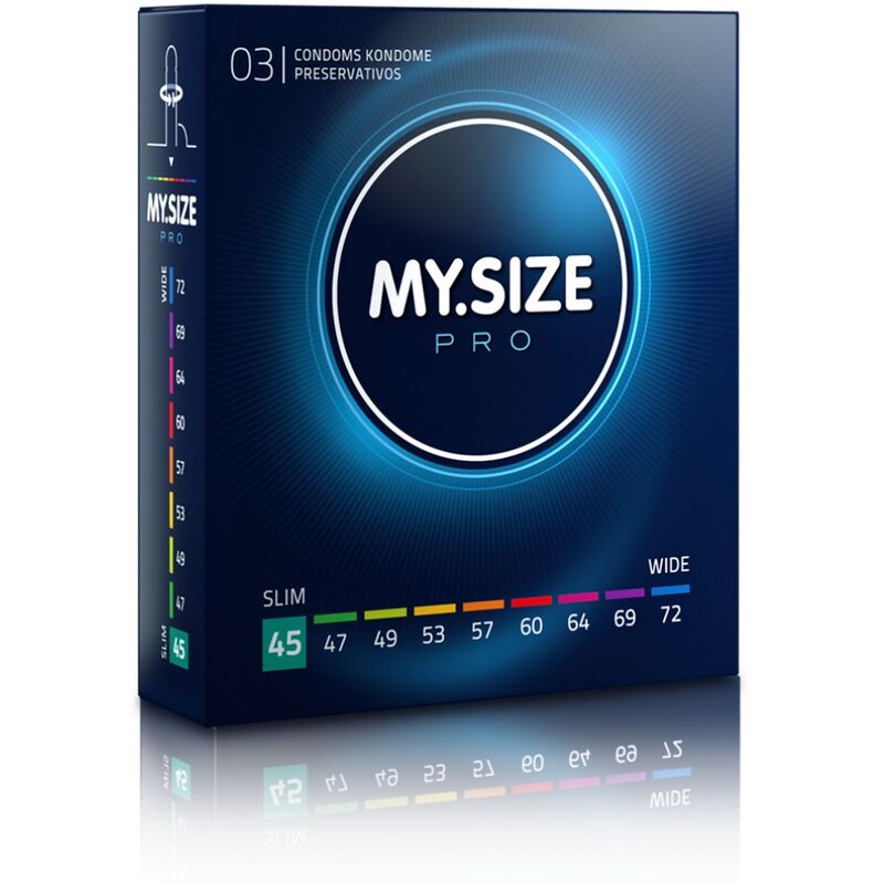 Pro Condoms 45mm (3 Pack)