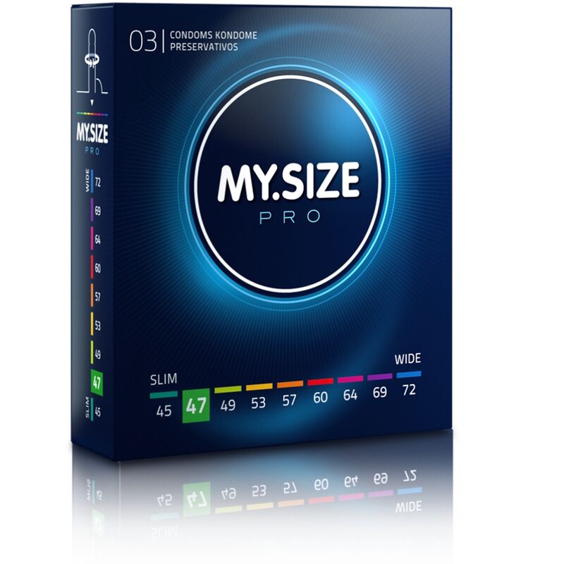 Pro Ultra-Thin 47mm Condoms (3 Pack)