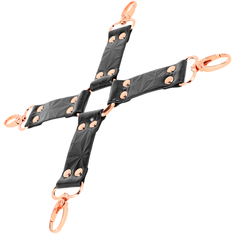 Black Edition Vegan Leather Hog Tie