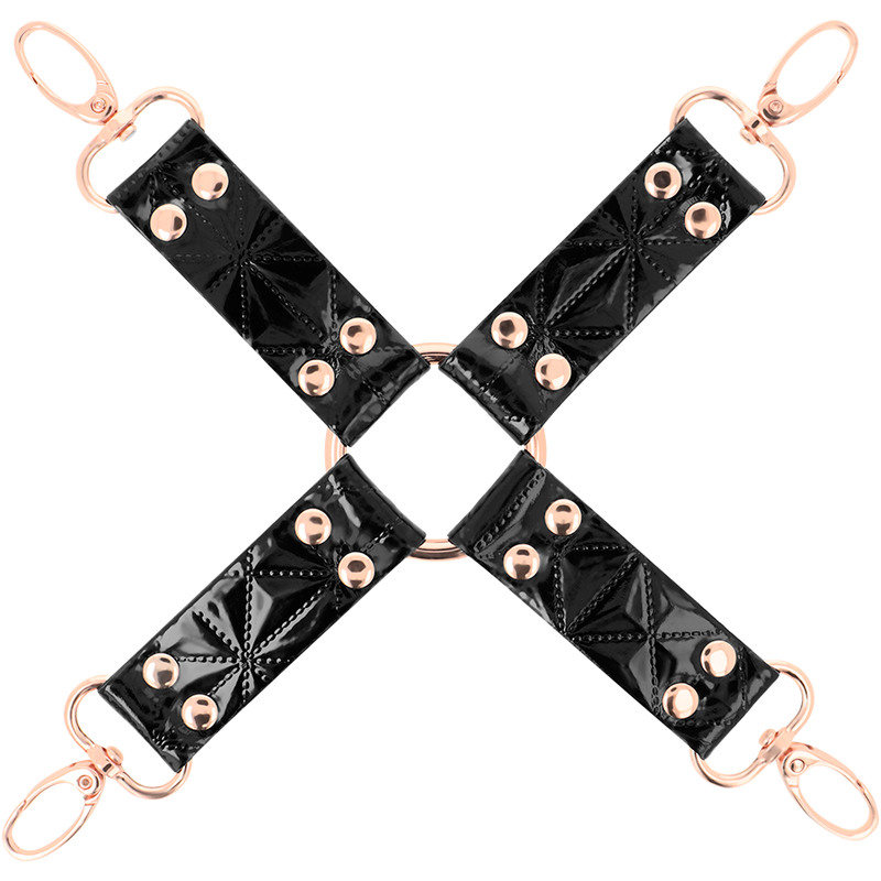 Black Edition Vegan Leather Hog Tie