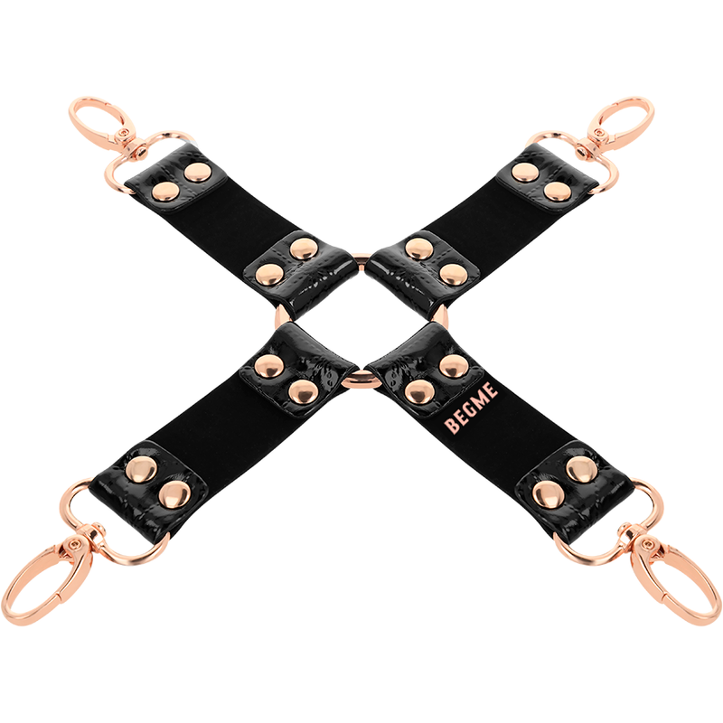 Black Edition Vegan Leather Hog Tie