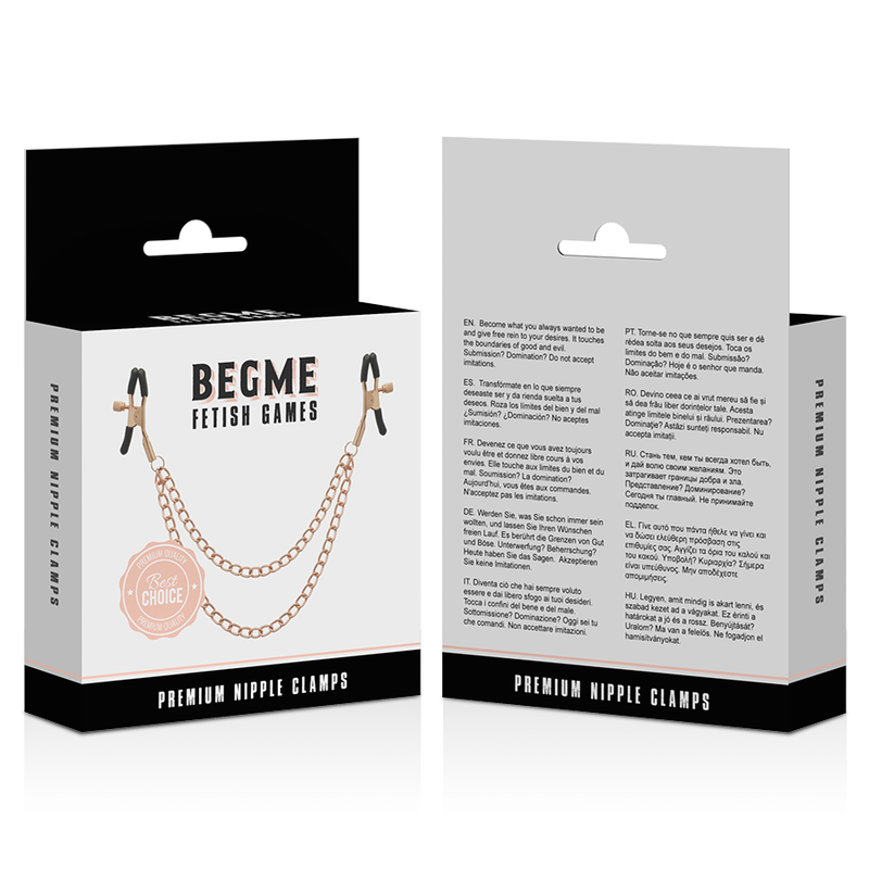 Black Edition Premium Nipple Clamps