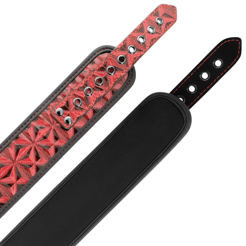 Red Edition Neoprene Collar with Nipple Clamps