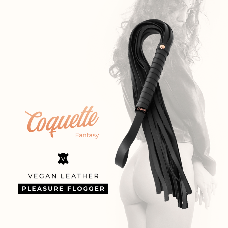 Flogger de Cuero Vegano de Lujo