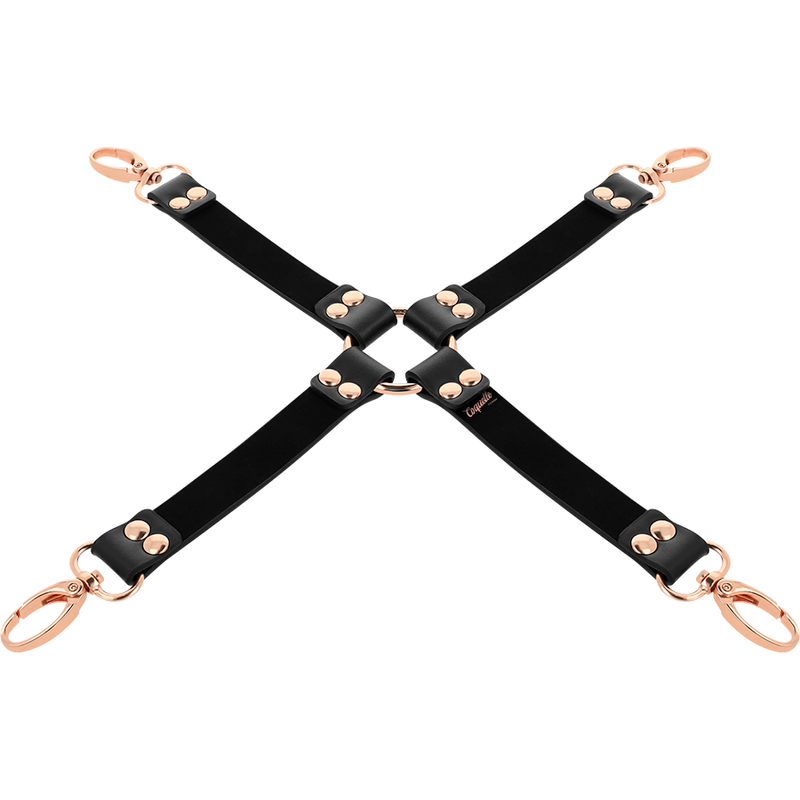 Vegan Leather Fantasy Hog Tie Restraint