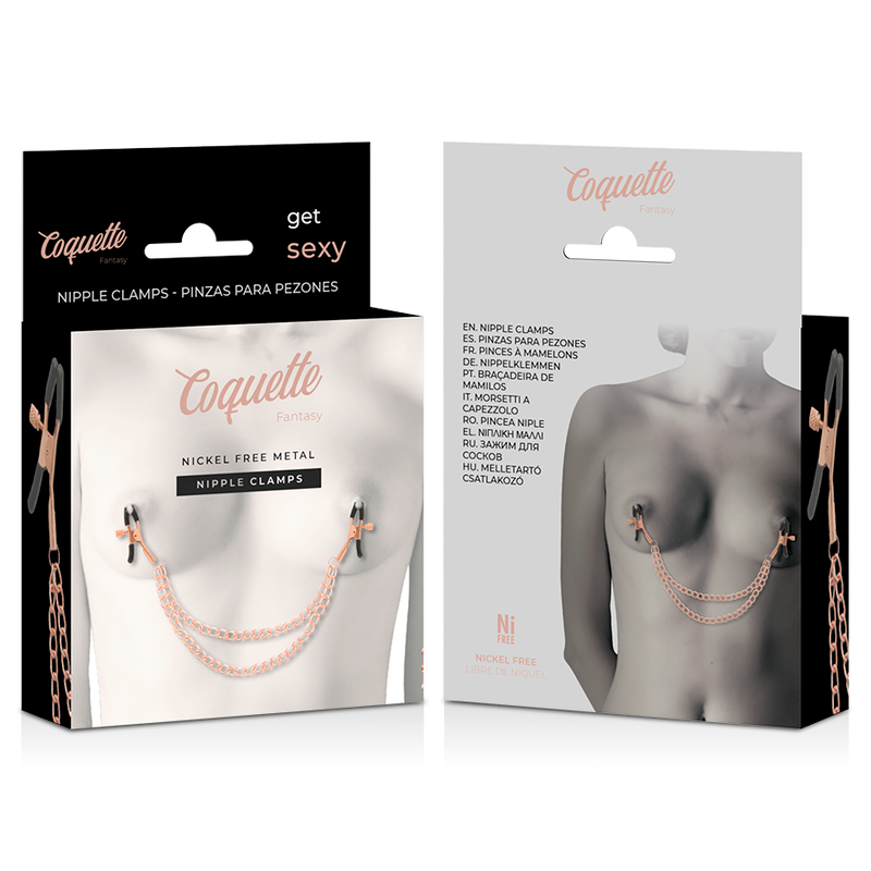 Metal Nipple Clips With Chain