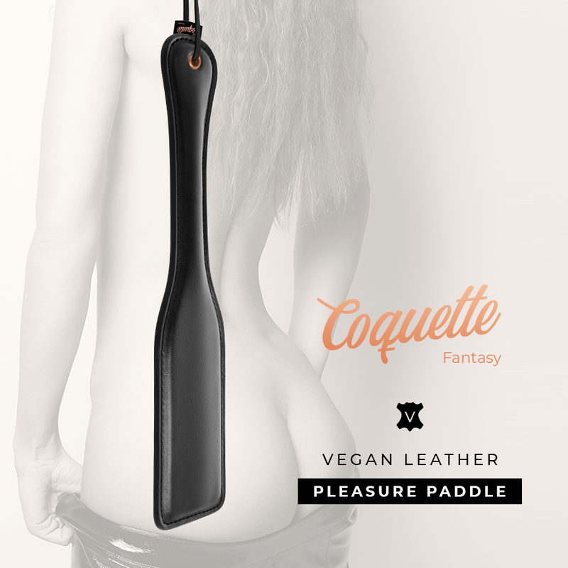Sleek Vegan Leather Spanking Paddle