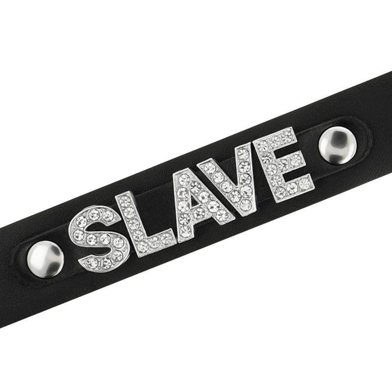 Gargantilha de Bondage em Pele Vegana