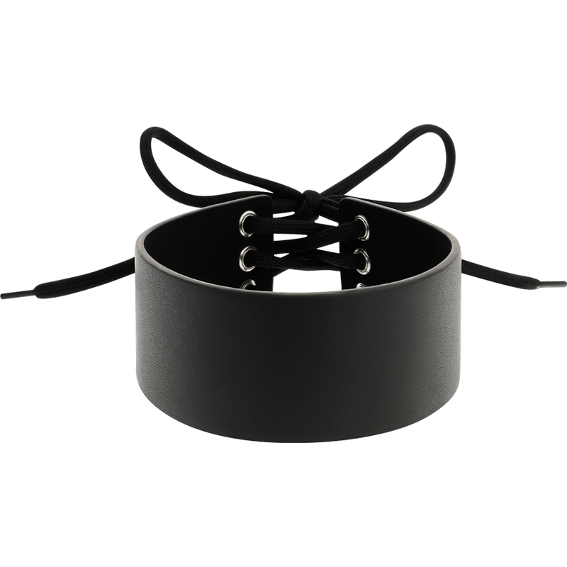 Seductive Vegan Leather Bondage Choker