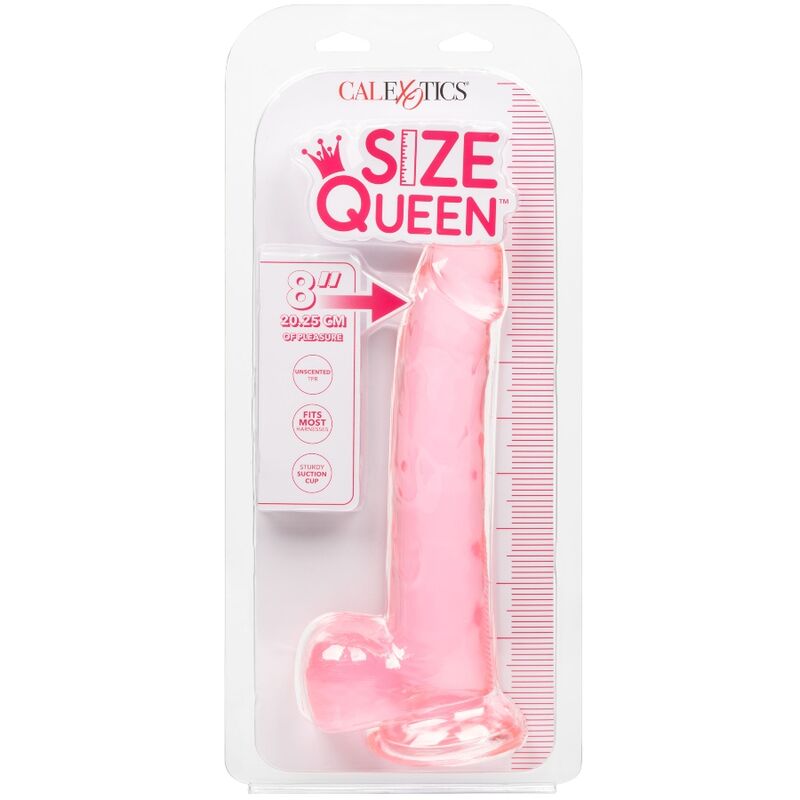Size Queen Pink Dildo 20.3 Cm