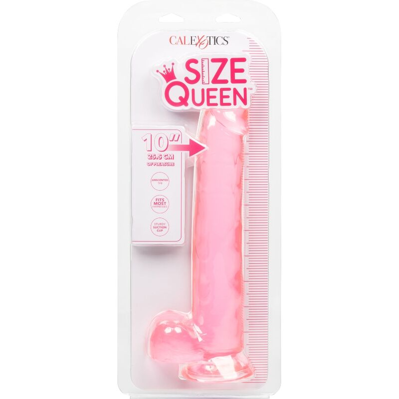 Size Queen 25.5cm Pink Dildo
