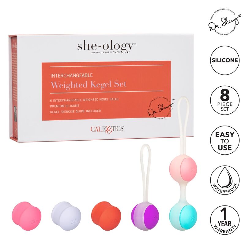 She-Ology Interchangeable Kegel Balls Set