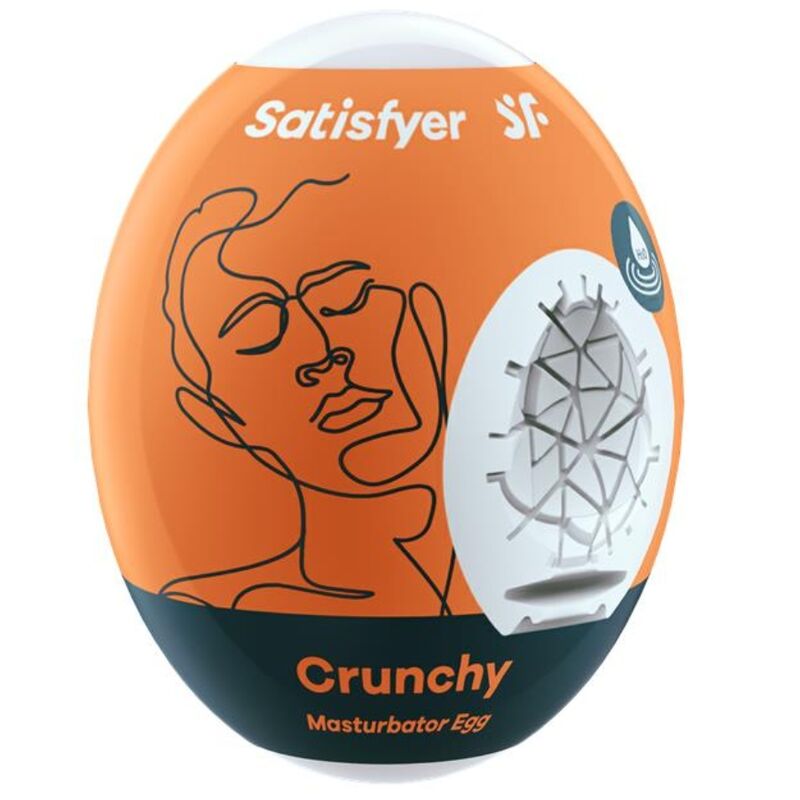 Textured Pleasure Masturbator Egg