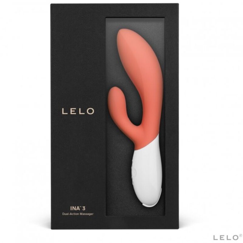 Ina 3 Luxury Coral Rabbit Vibrator