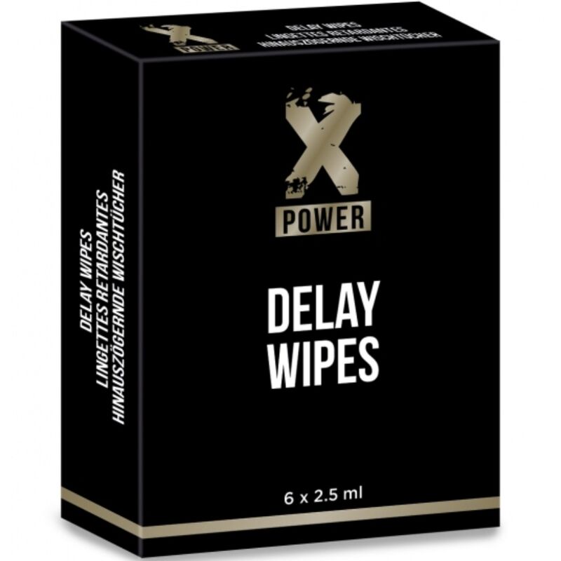 Intimate Delay Wipes - Pack of 6