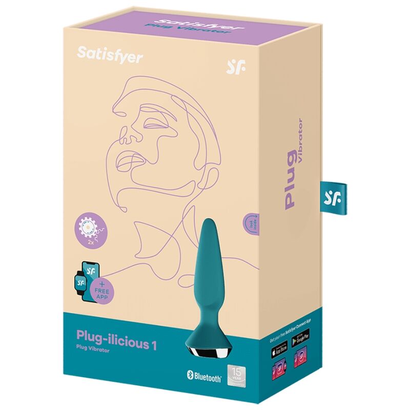 Plug Ilicious 1 Vibrating Anal Plug - Green