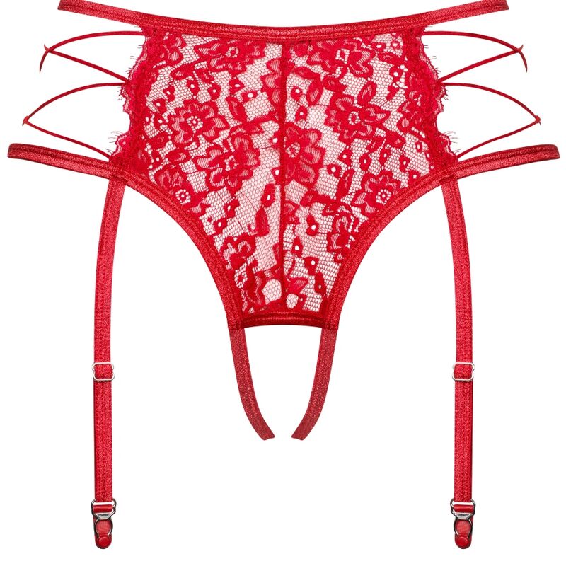 Rediosa Crotchless Garter Belt L/XL