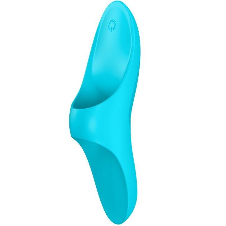 Teaser Blue Light Finger Vibrator