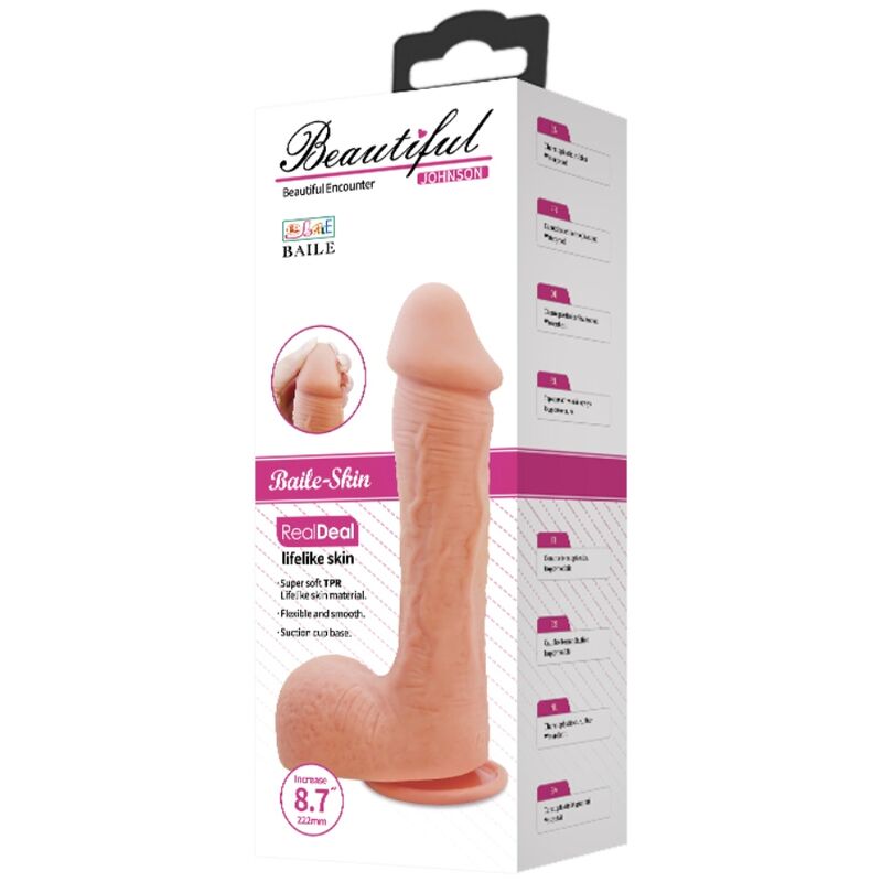 Realistic Johnson Dildo 22cm