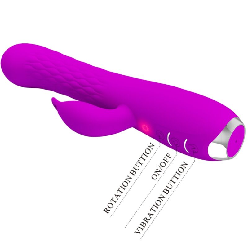 Vibrador Giratório Recarregável Molly