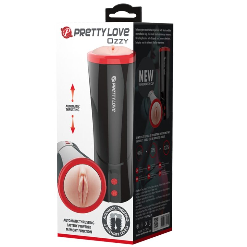 Ozzy Multifunction Male Masturbator by Pretty Love - Premium Pleasure Device Mantsy Ozzy Multifunction Male Masturbator by Pretty Love - Premium Pleasure Device Mantsy