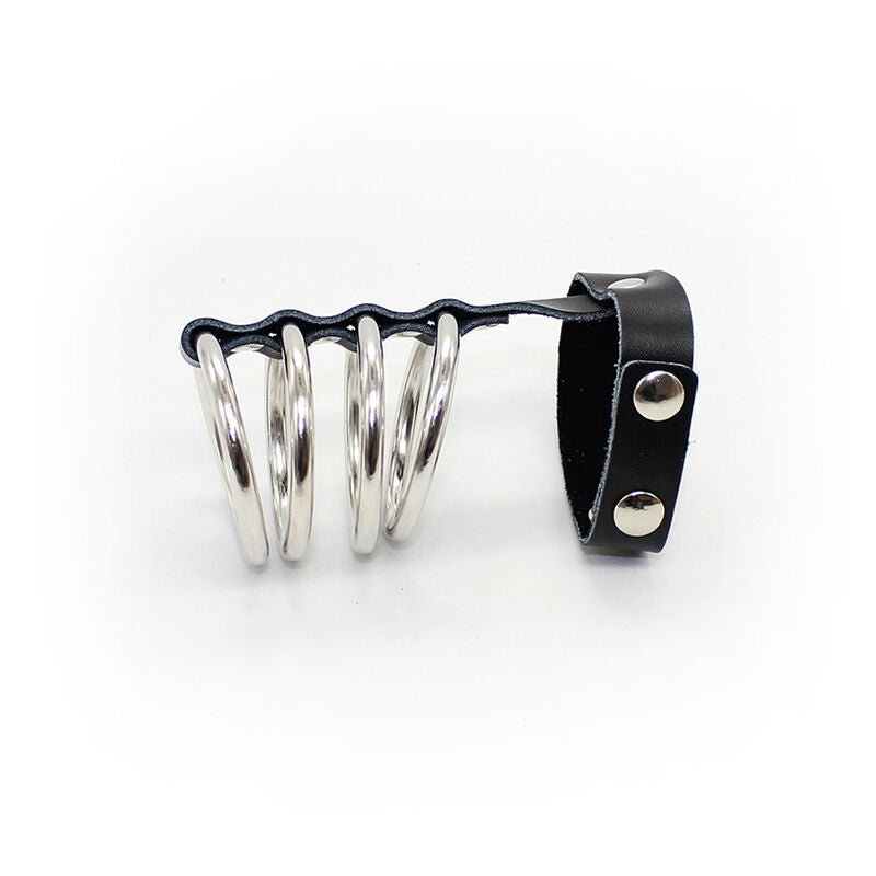 Metal Ring Penis Sheath Enhancer
