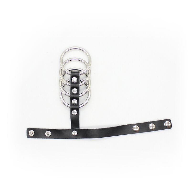 Metal Ring Penis Sheath Enhancer