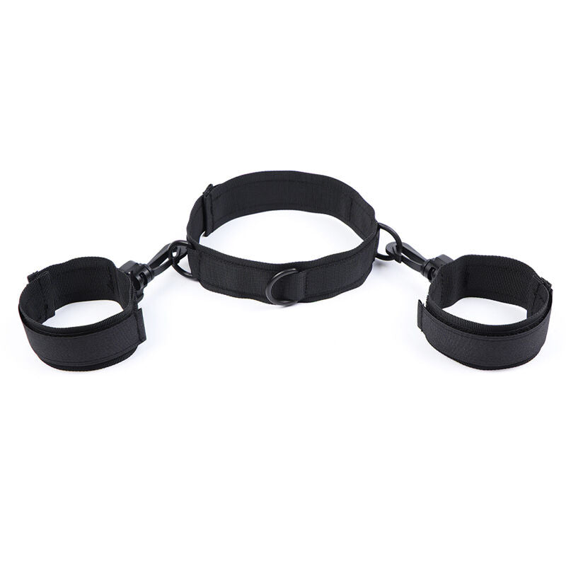 Nylon Handcuffs and Collar Set