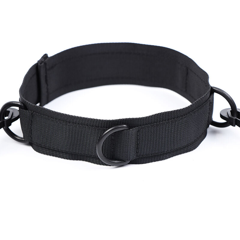 Nylon Handcuffs and Collar Set
