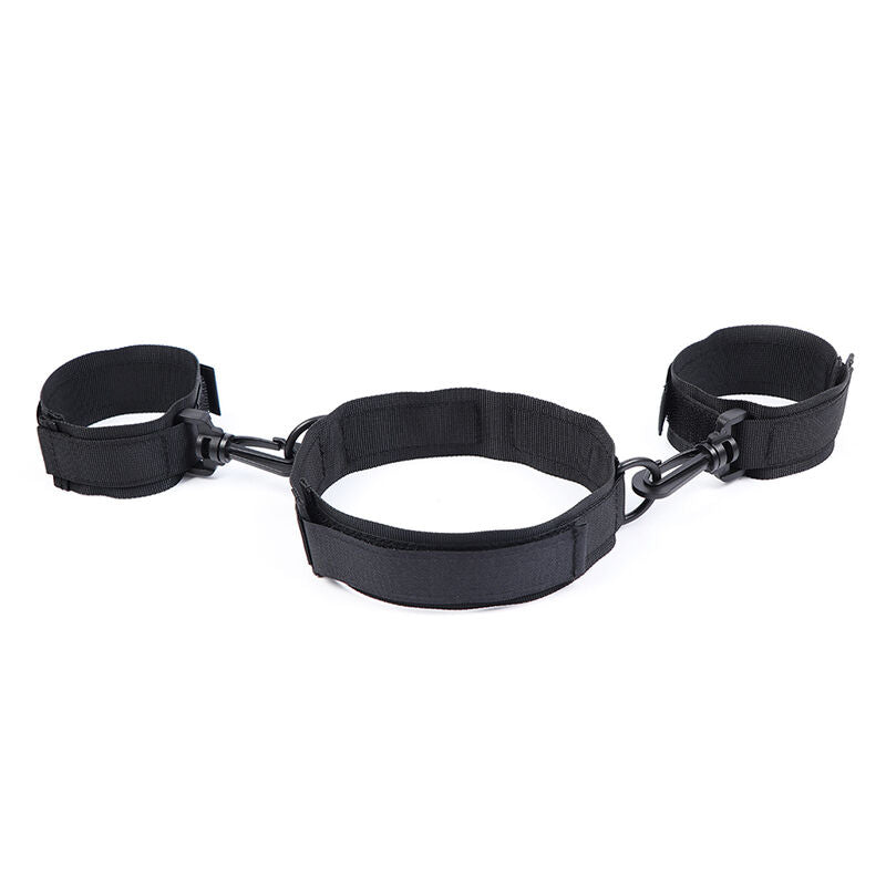 Nylon Handcuffs and Collar Set