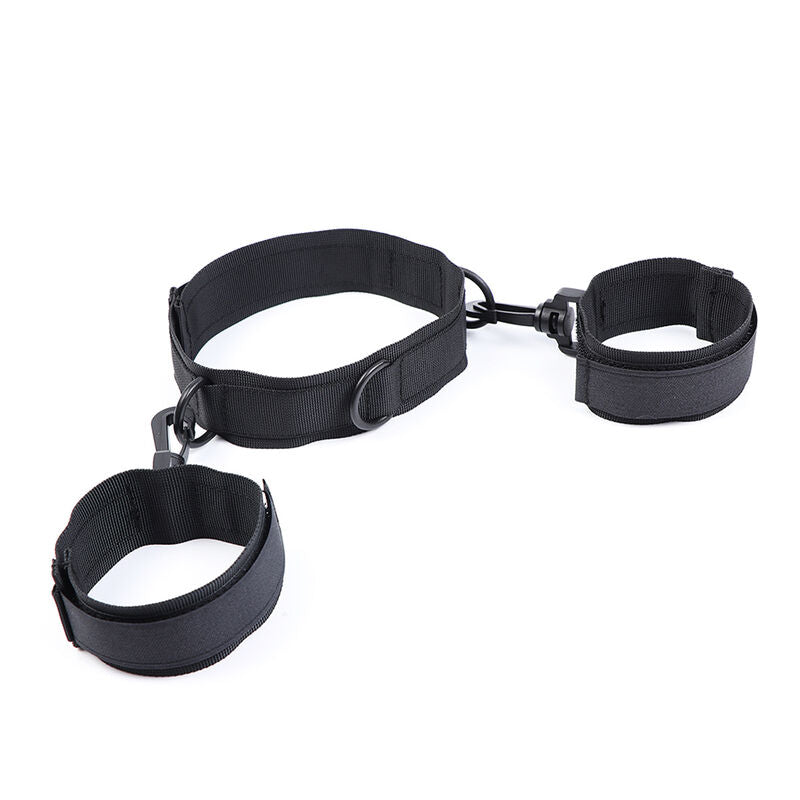 Nylon Handcuffs and Collar Set