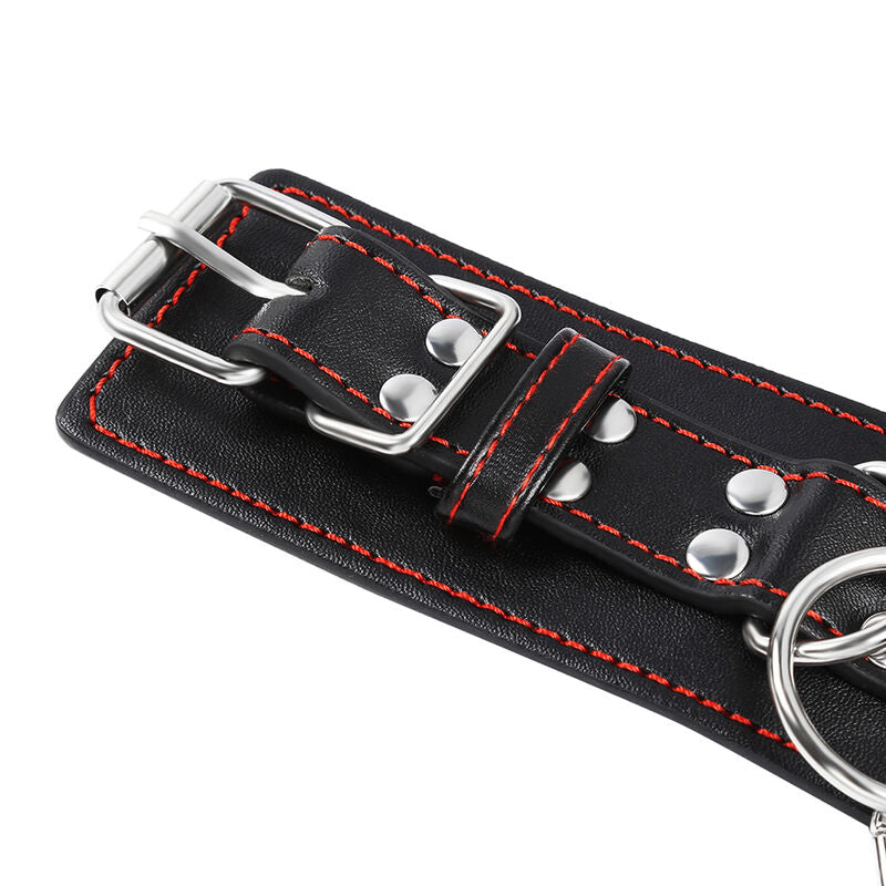 Heart Inlaid Bondage Handcuffs
