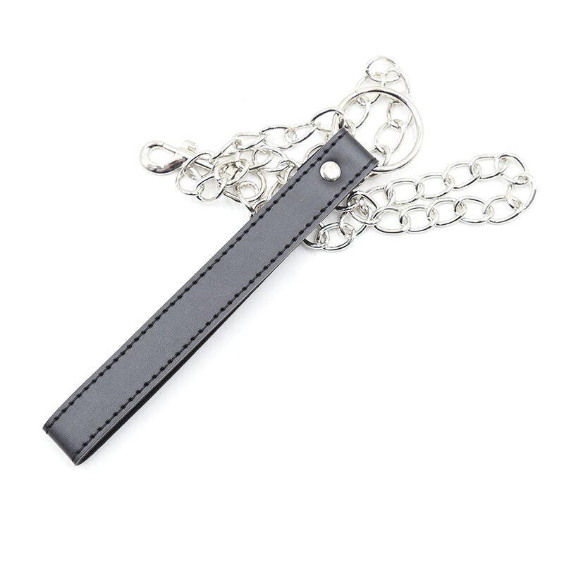 Luxurious Bondage Collar With Control Leash