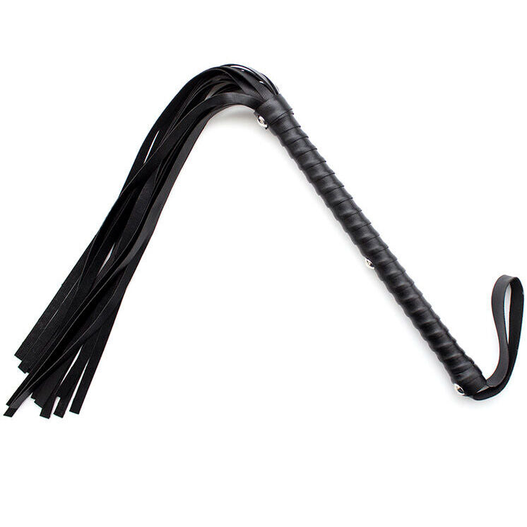 Elegant Textured Handle Whip