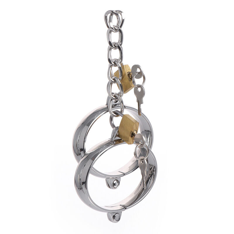 Algemas de Bondage Metálicas de Luxo