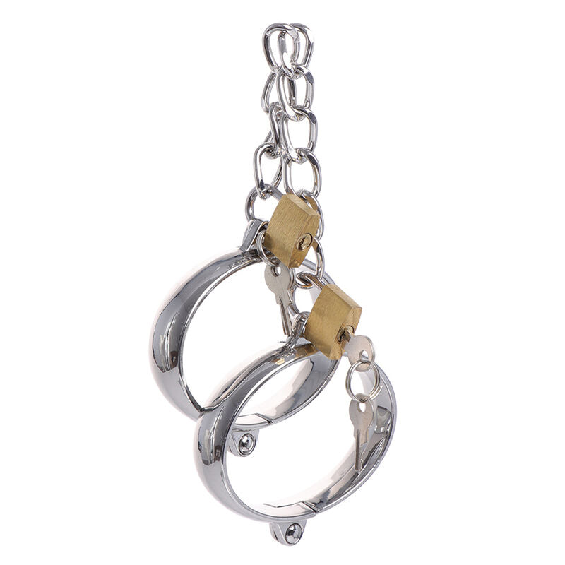 Algemas de Bondage Metálicas de Luxo