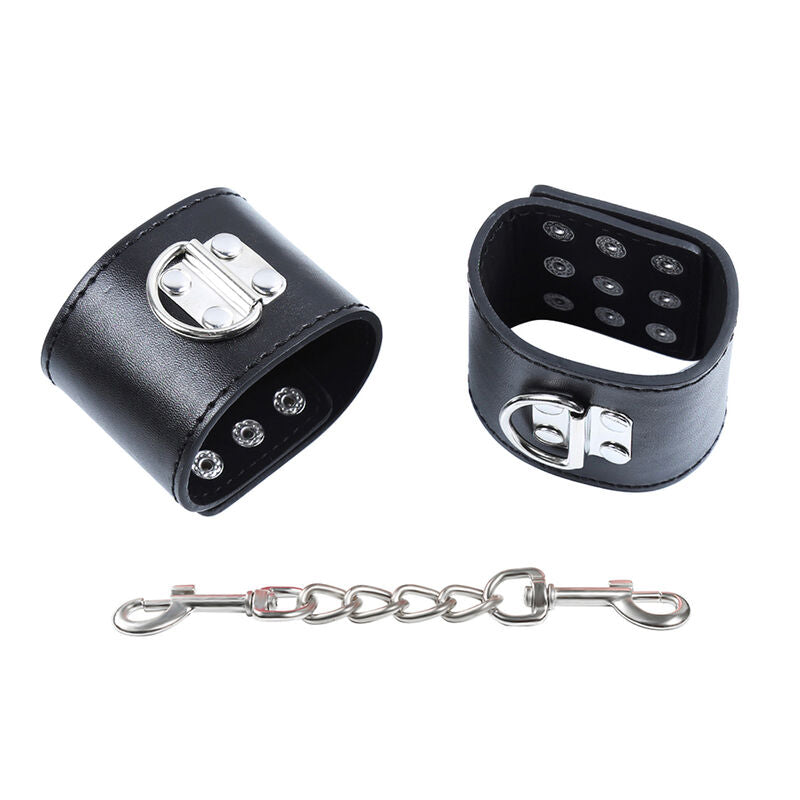 Metal Snap Fastening Wrist Restraints