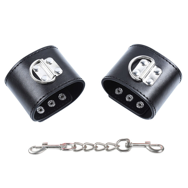 Metal Snap Fastening Wrist Restraints