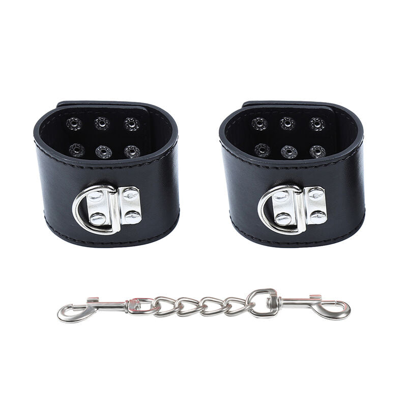 Metal Snap Fastening Wrist Restraints