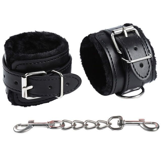 Luxurious Fur Lined Wrist Restraints
