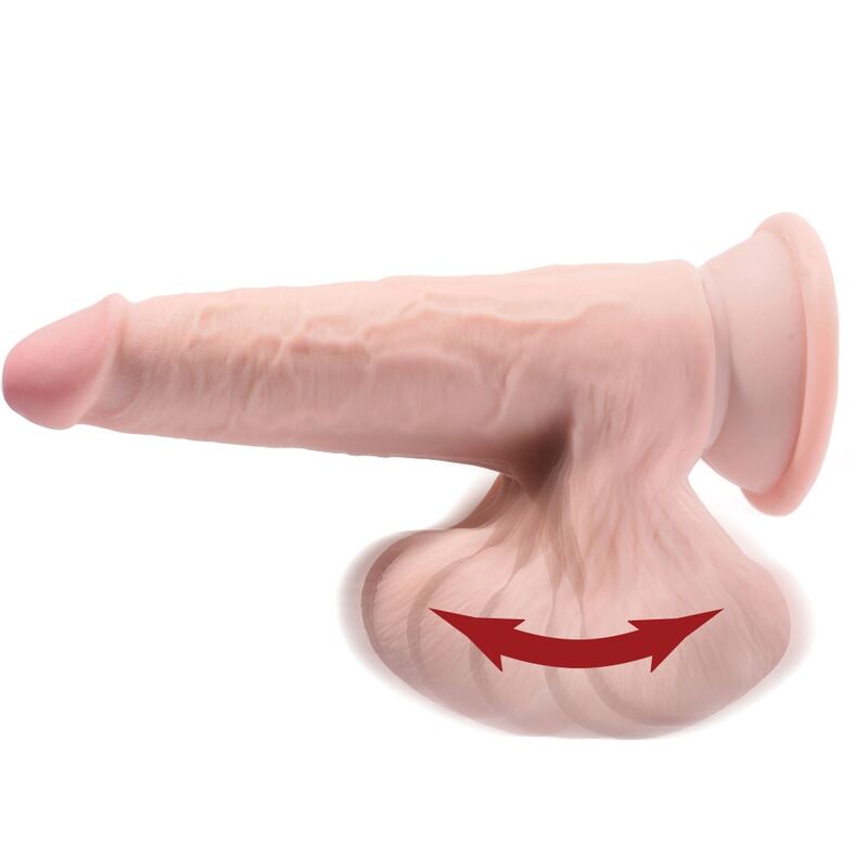 Plus Size Realistic Dildo with Balls 15.2cm