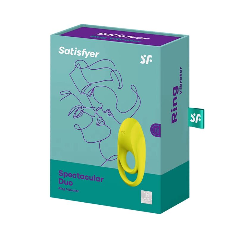 Spectacular Duo Couples Vibrating Ring