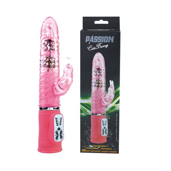 Cute Passion Bunny Rampante Vibrator 27cm