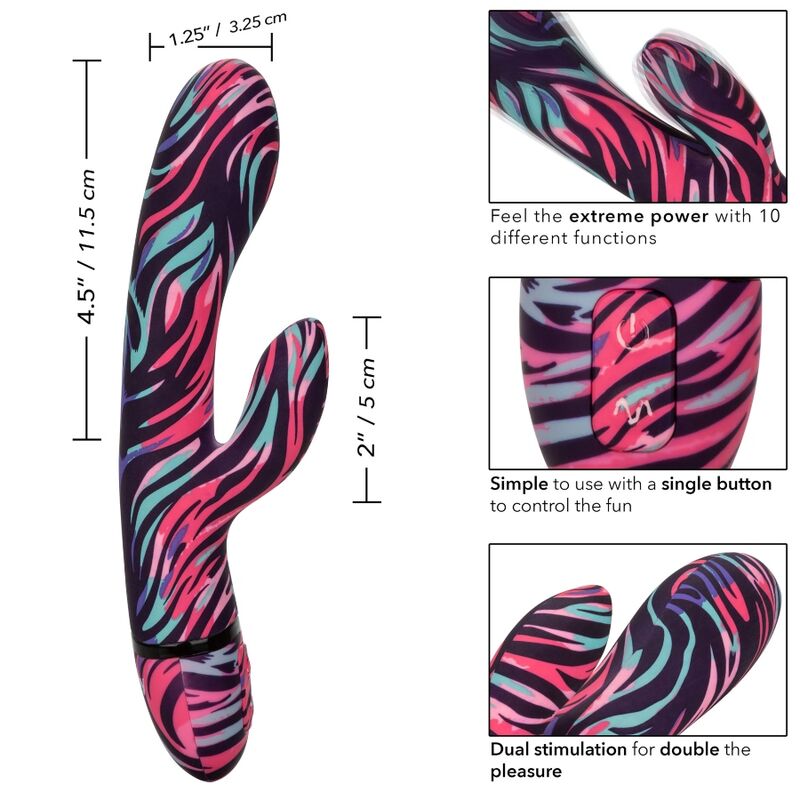 Vibrador de Dupla Cabeça Menage A Moi